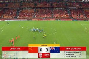 全网热议！国足首战3-0马尔代夫，却遭新西兰0-3惨败，球迷炸锅！